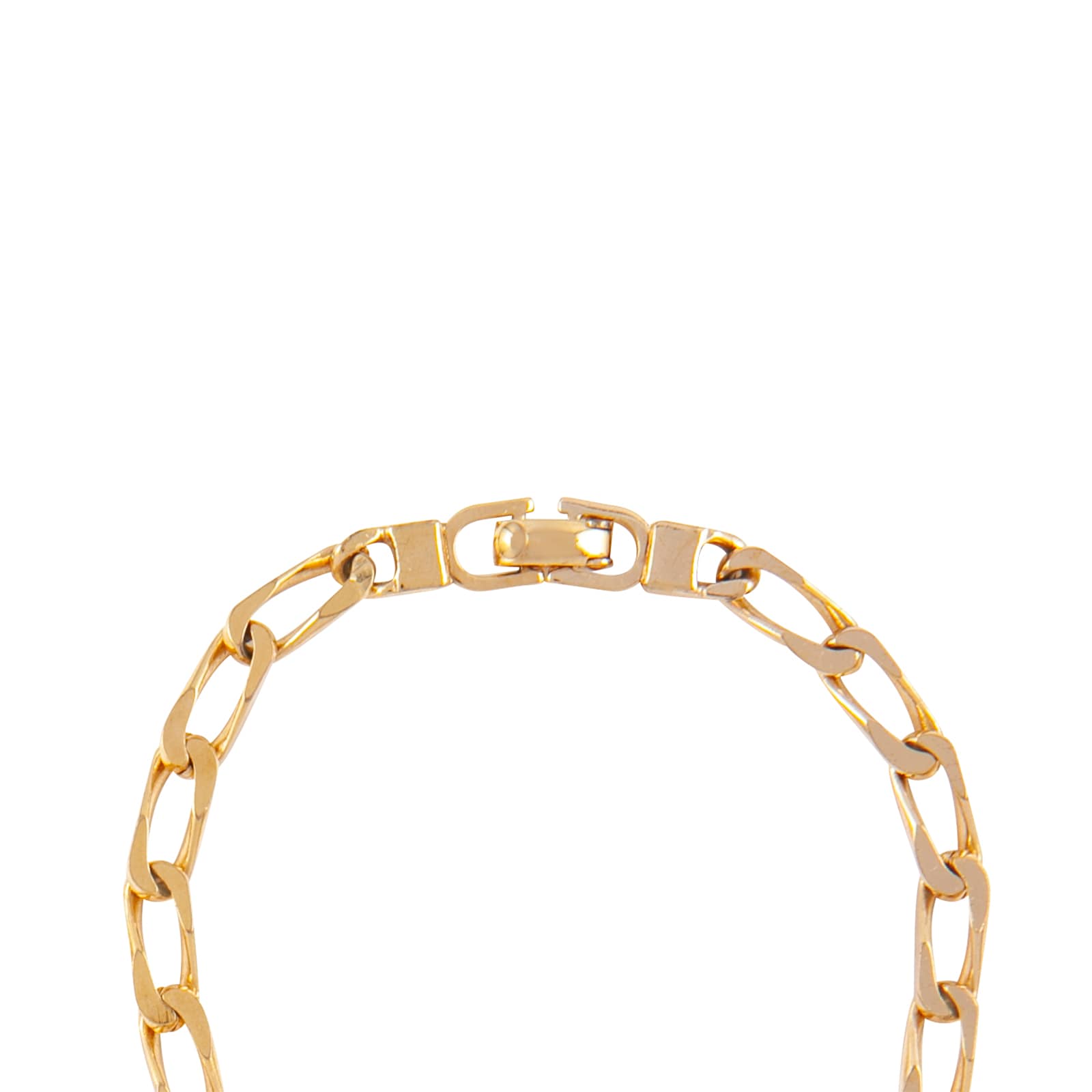 Susan Caplan Vintage Dior Yellow Gold Plated Chain Necklace