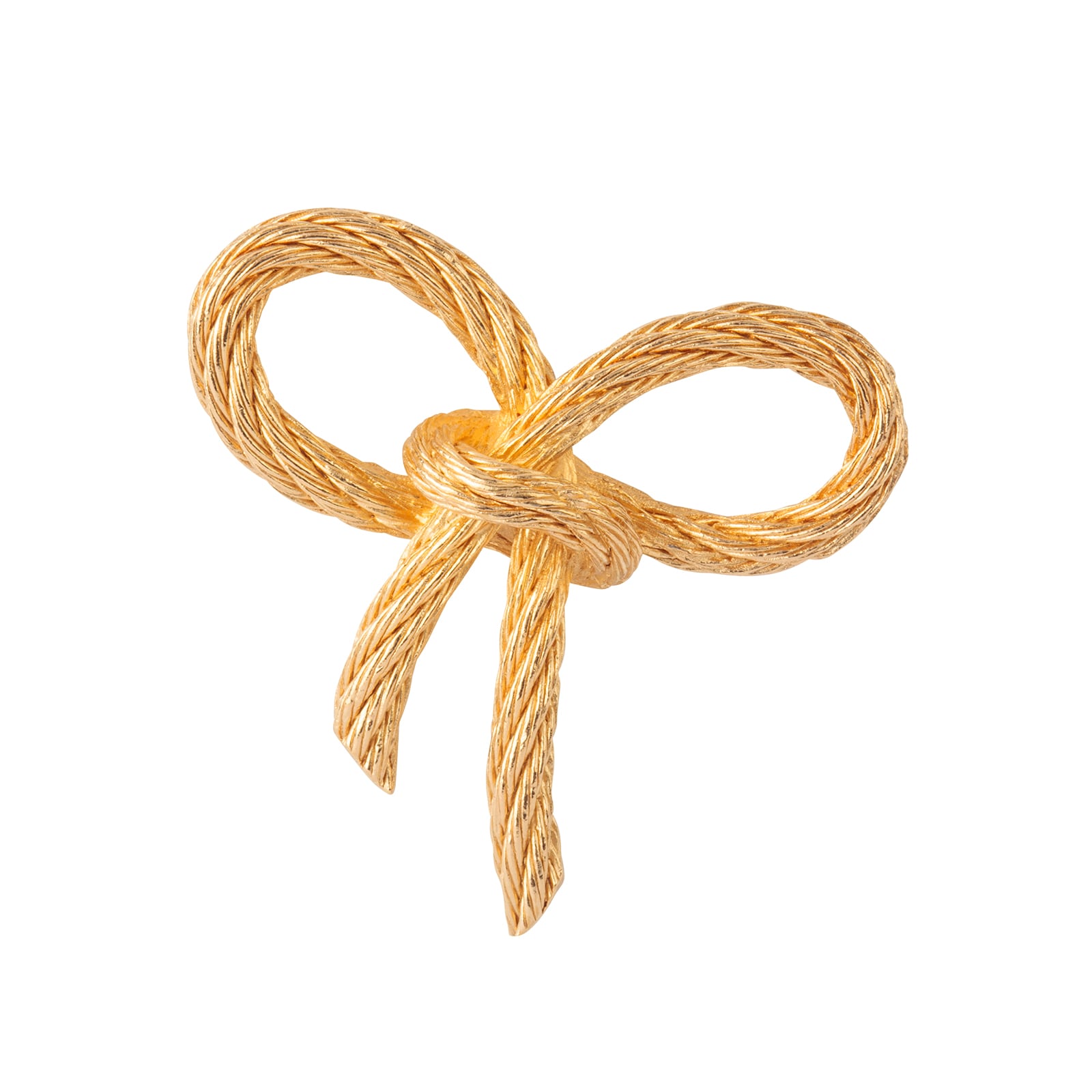 Susan Caplan Vintage Dior Yellow Gold Plated Bow Brooch Susan Caplan Vintage Dior Yellow Gold Plated Bow Brooch