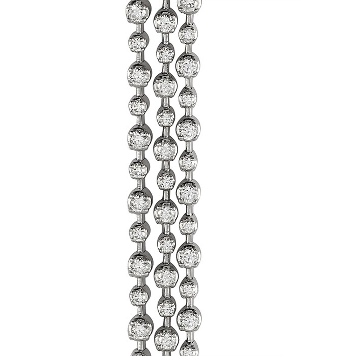 Mappin & Webb 18ct White Gold 3.79ct Starry Night Bracelet