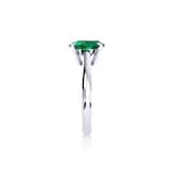 Mappin & Webb Belvedere Platinum Oval Cut 9x7mm Emerald Ring