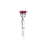 Mappin & Webb Belvedere Platinum Oval Cut 6x4mm Ruby Ring