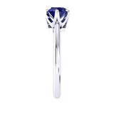 Mappin & Webb Hermione 18ct White Gold And 5mm Sapphire Ring