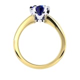 Mappin & Webb Hermione 18ct Yellow Gold And 6x4mm Sapphire Ring