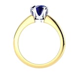 Mappin & Webb Hermione 18ct Yellow Gold And 6mm Sapphire Ring