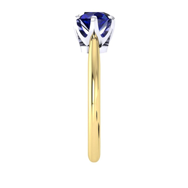 Mappin & Webb Hermione 18ct Yellow Gold And 5mm Sapphire Ring