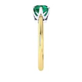 Mappin & Webb Hermione 18ct Yellow Gold And 4mm Emerald Ring