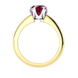 Mappin & Webb Hermione 18ct Yellow Gold And 4mm Ruby Ring
