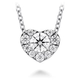 Hearts On Fire 18K White Gold Fulfillment 0.38cttw Diamond Heart Pendant