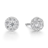 Hearts On Fire 18K White Gold Tessa 0.32cttw Diamond Circle Earrings