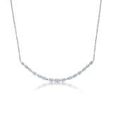 Hearts On Fire 18K White Gold Aerial Dewdrop 1.47cttw Diamond Pendant