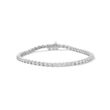 Hearts on Fire 18K White Gold Temptation 6.90cttw Diamond Bracelet