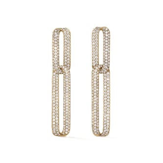 Hearts on Fire 18K Yellow Gold Inside Out 4.75cttw Diamond Drop Earrings