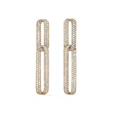 Hearts on Fire 18K Yellow Gold Inside Out 4.75cttw Diamond Drop Earrings