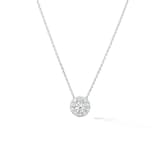 Hearts on Fire 18K Yellow Gold Fulfillment 1.00cttw Diamond Cluster Pendant Necklace