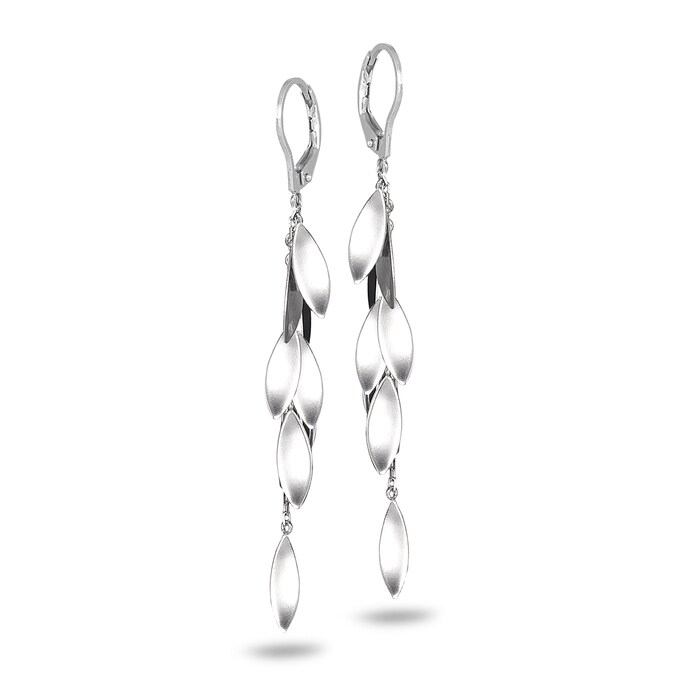 Platinum Born Petal Play Earrings