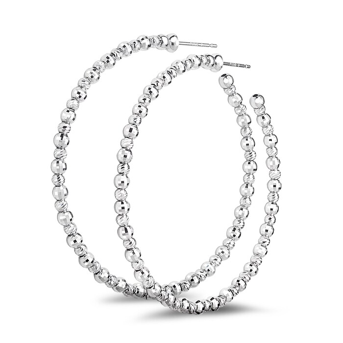 Platinum Born Limitless Hoop Earrings