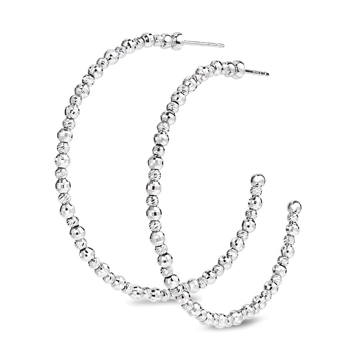 Platinum Born Limitless Hoop Earrings