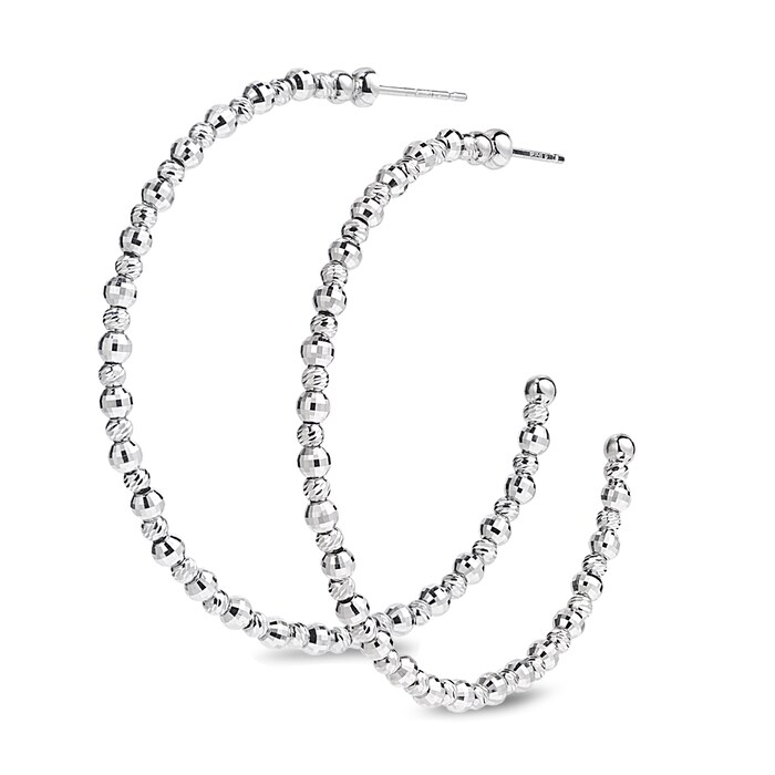 Platinum Born Large Limitless Hoop Earrings