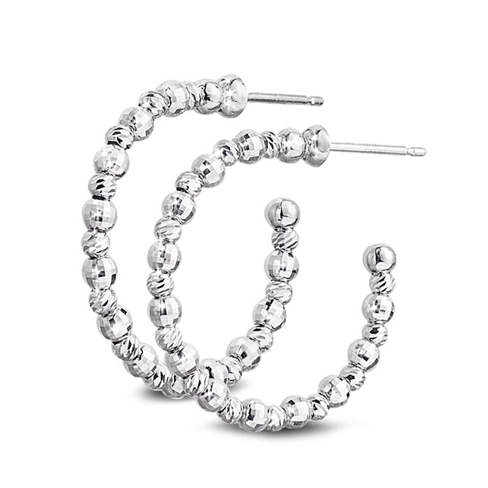 Platinum Born Small Limitless Hoop Earrings