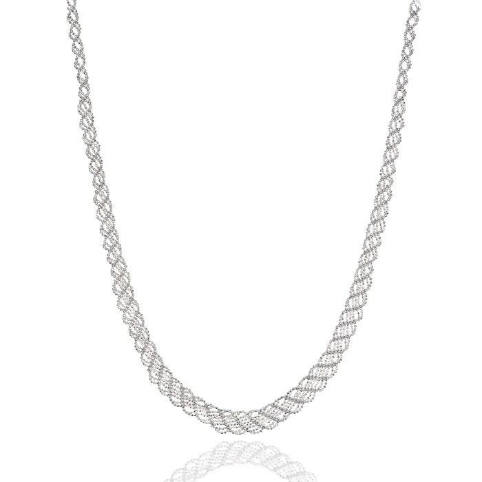 Platinum Born Tapestry Lace Necklace
