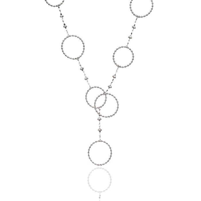 Platinum Born Limitless Memory Circle Necklace