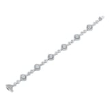 Uneek Platinum 6.19cttw Diamond Bracelet