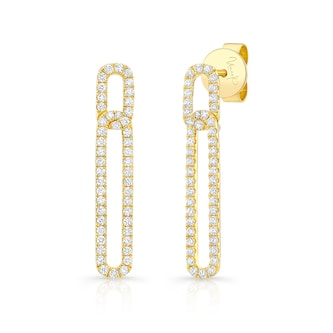 Uneek 18k Yellow Gold 0.49cttw Diamond Drop Earrings Uneek 18k Yellow Gold 0.49cttw Diamond Drop Earrings