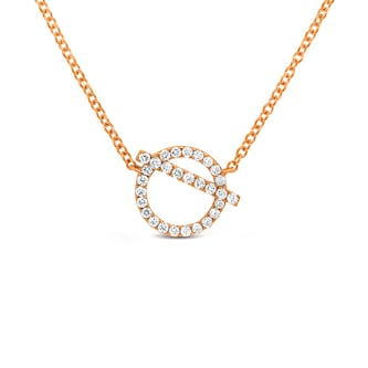 Uneek 18k Rose Gold 0.35cttw Diamond Necklace Uneek 18k Rose Gold 0.35cttw Diamond Necklace