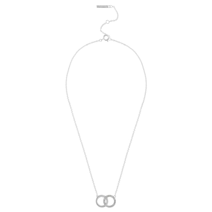 Olivia Burton Silver Coloured Classics Interlink Necklace