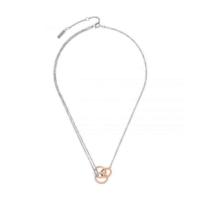 Olivia Burton Stainless Steel Classic Crystal Necklace