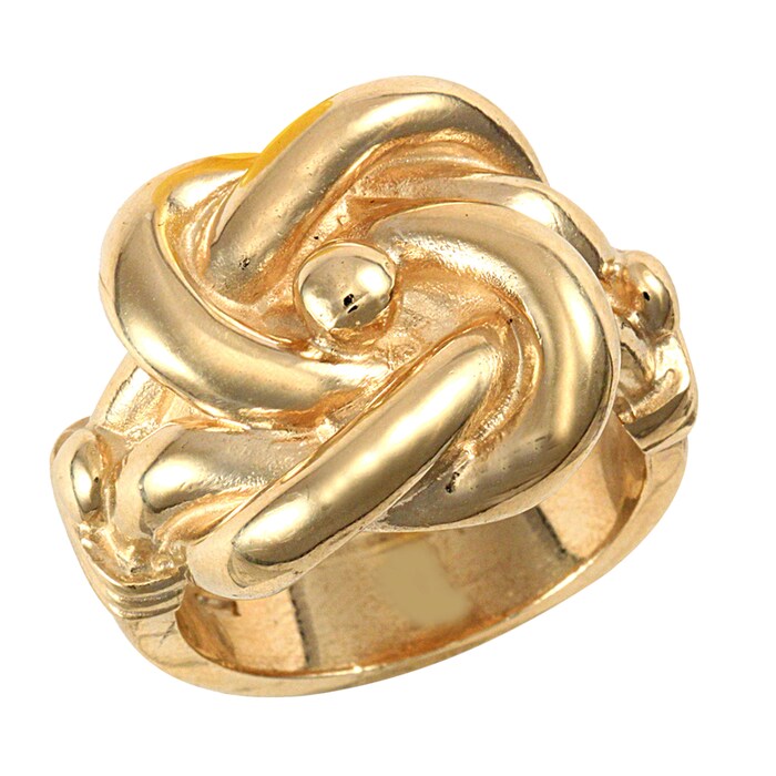 Hallmark 9ct Yellow Gold Knot Ring