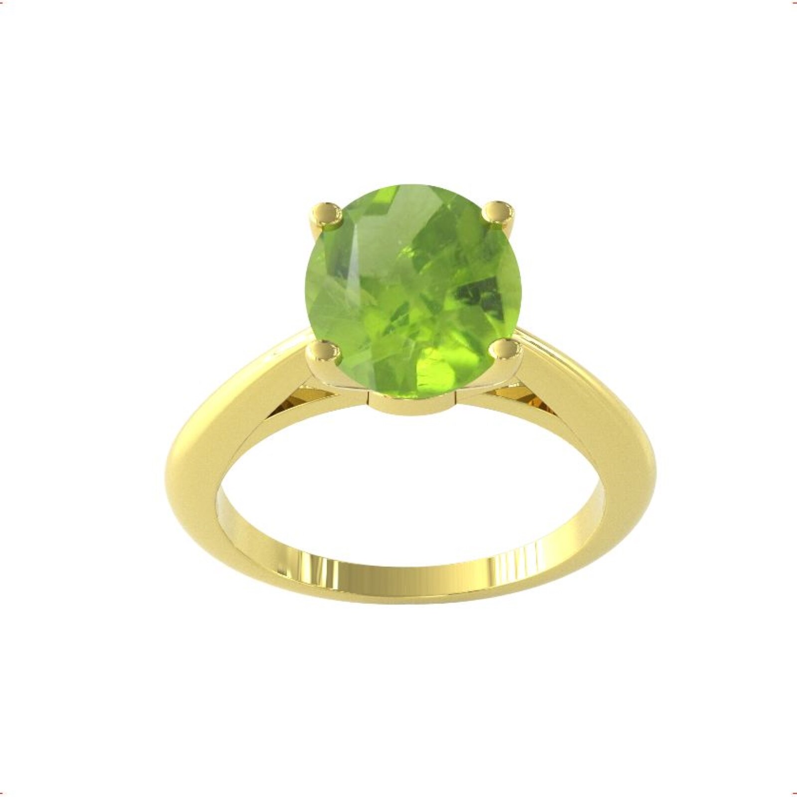 Pomallato 6 Carat Peridot Diamond Rose Gold Ring For Sale – Opulent Jewelers