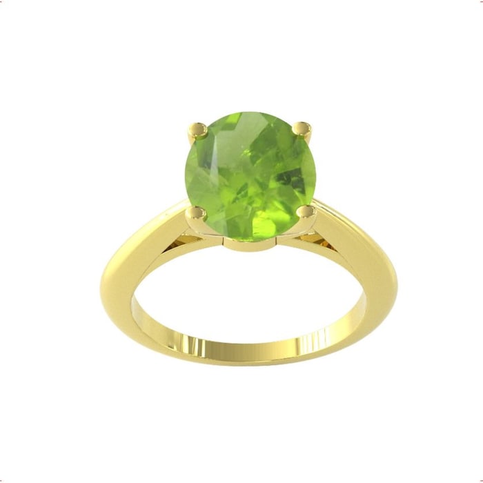 By Request 9ct Yellow Gold Peridot Ring