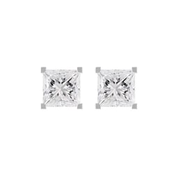 37893090 - 9ct White Gold 0.50cttw Princess Cut Diamond Stud Earrings