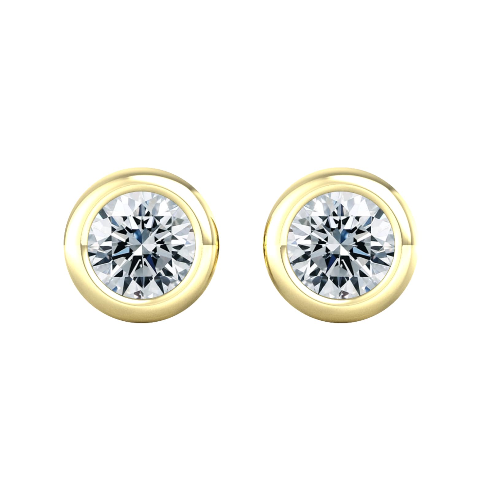 18ct Yellow Gold 0.25ct Diamond Stud Earrings