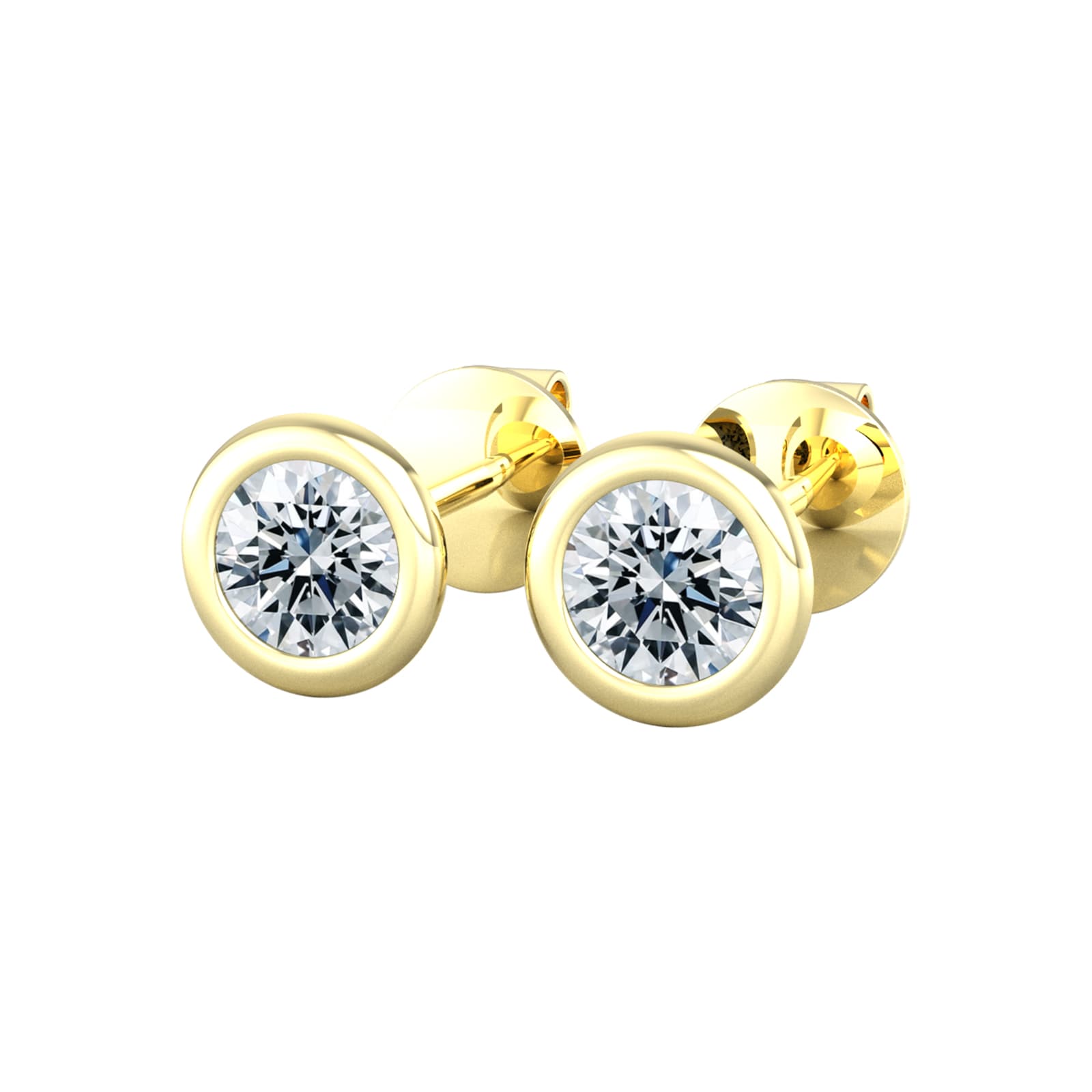 By Request 18ct Yellow Gold 0.33ct Diamond Stud Earrings By Request 18ct Yellow Gold 0.33ct Diamond Stud Earrings