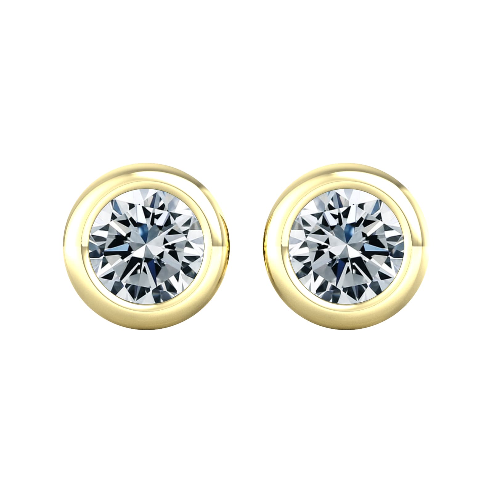 By Request 9ct Yellow Gold 0.80ct Diamond Stud Earrings By Request 9ct Yellow Gold 0.80ct Diamond Stud Earrings