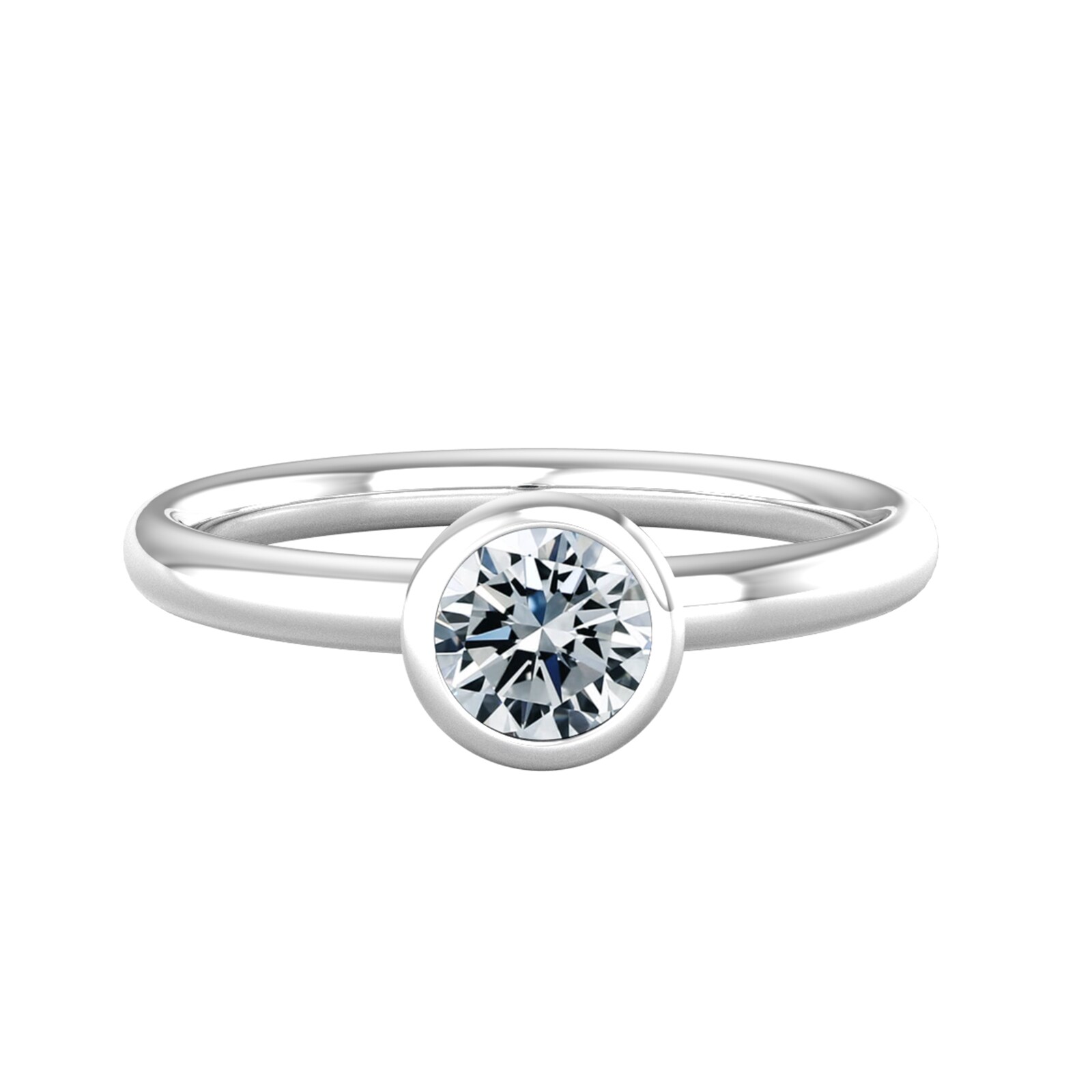 By Request 18ct White Gold 0.50ct Diamond Ring