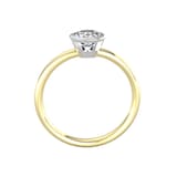 By Request 18ct White & Yellow Gold 0.80ct Diamond Ring - Ring Size C
