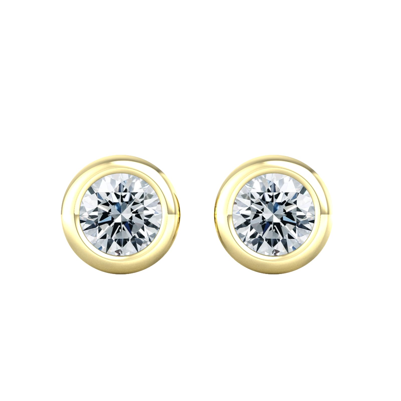 Click to view product details and reviews for 9ct Yellow Gold 033ct Diamond Stud Earrings.