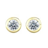 By Request 9ct Yellow Gold 0.50ct Diamond Stud Earrings