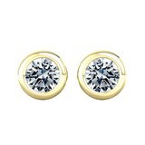 By Request 18ct Yellow Gold 0.75ct Diamond Stud Earrings