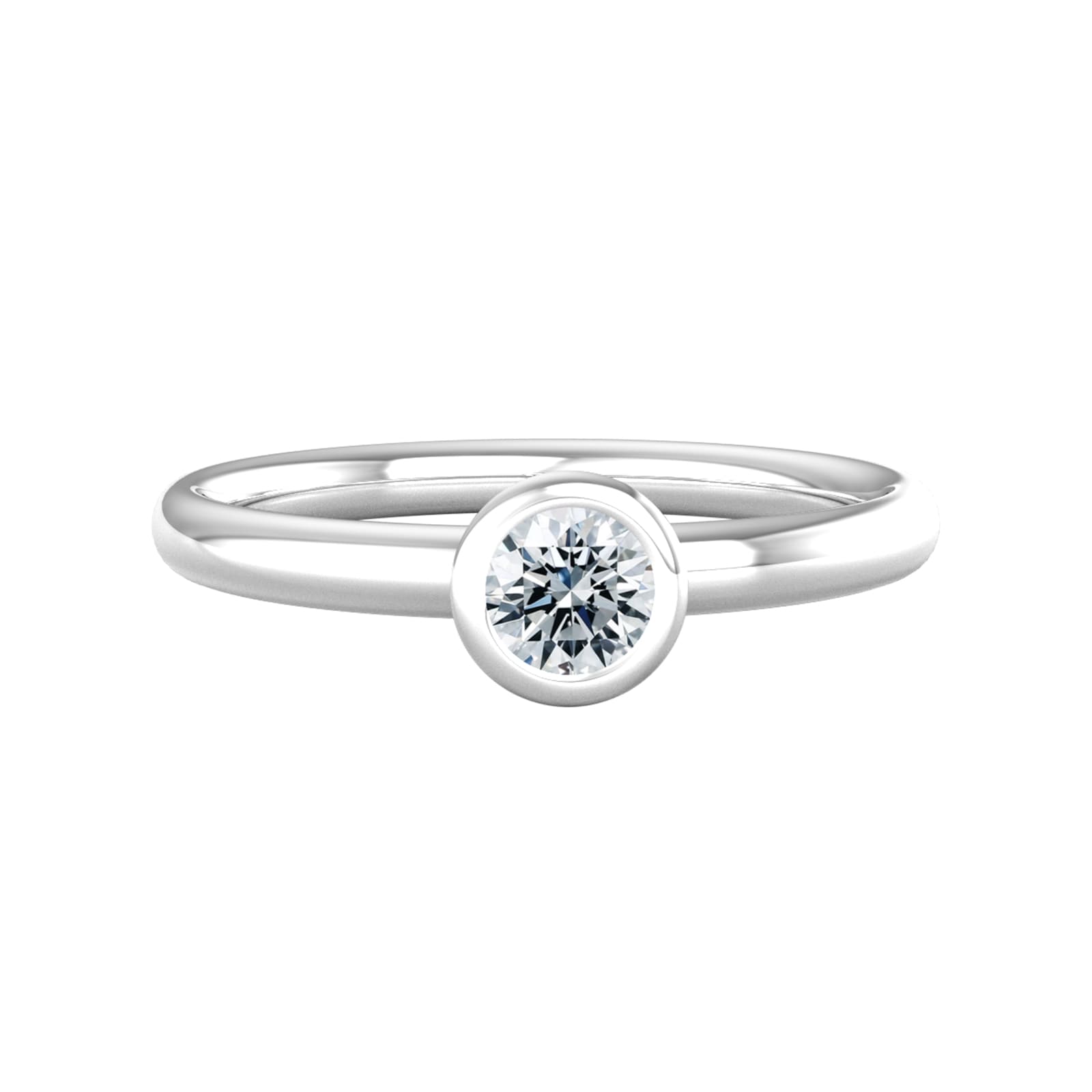 By Request 18ct White Gold 0.25ct Diamond Ring