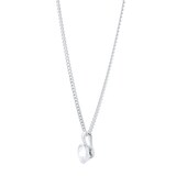 By Request 18ct White Gold 0.40ct Diamond Solitaire Pendant & Chain
