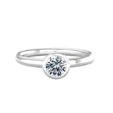 By Request 9ct White Gold 0.50ct Diamond Ring