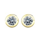 By Request 9ct Yellow Gold 0.80ct Diamond Stud Earrings