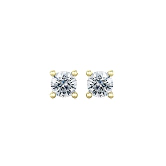 By Request 9ct Yellow Gold 0.33cttw Solitaire Diamond Stud Earrings By Request 9ct Yellow Gold 0.33cttw Solitaire Diamond Stud Earrings