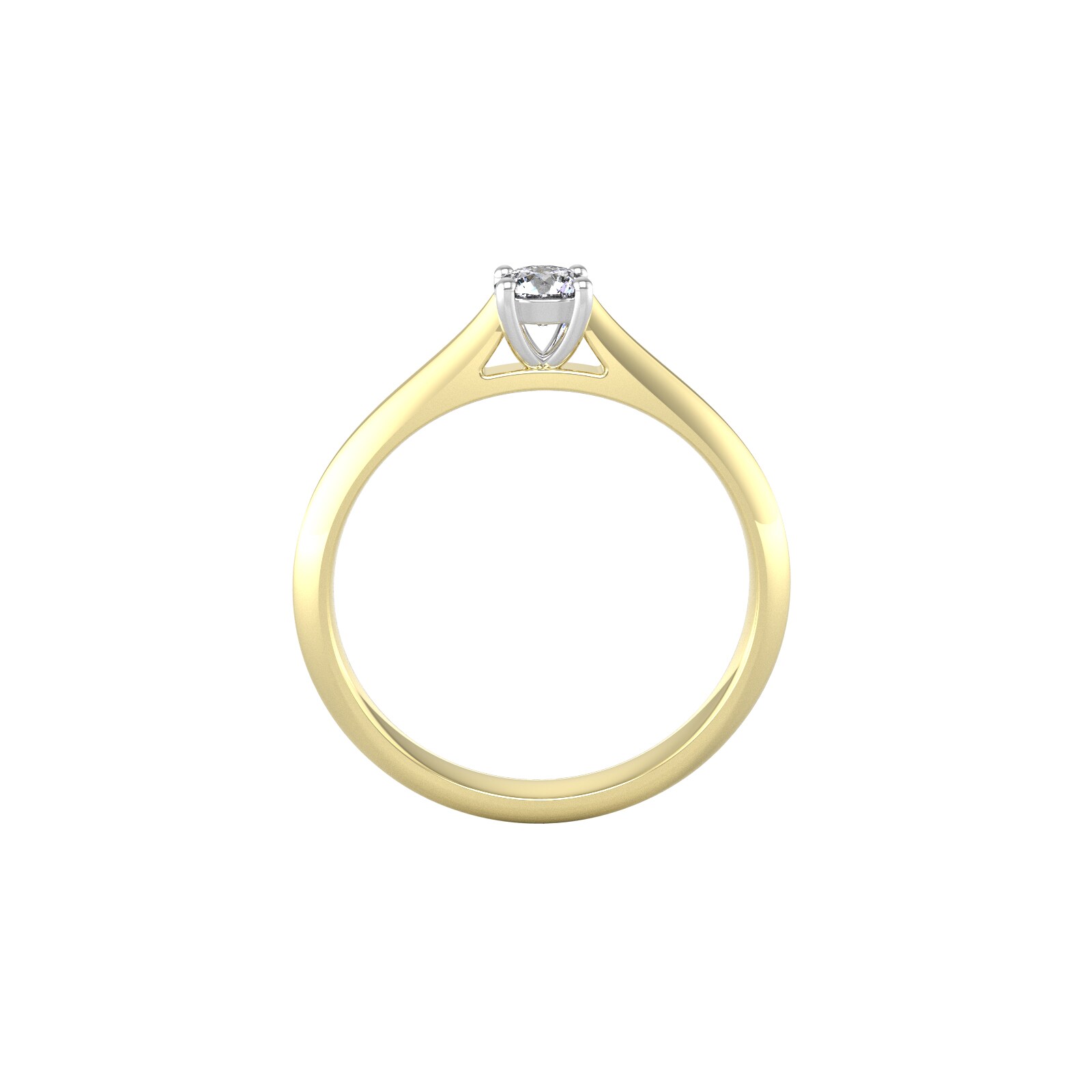 By Request 18ct White & Yellow Gold 0.33ct Diamond Ring By Request 18ct White & Yellow Gold 0.33ct Diamond Ring