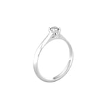 By Request 18ct White Gold 0.25ct Diamond Ring - Ring Size S.5