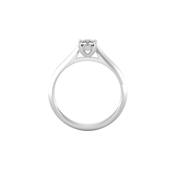 By Request 18ct White Gold 0.50ct Diamond Ring - Ring Size J.5
